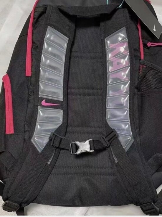 ?PRICE DROP?NWT Nike Basketball Backpack Air Cushion Backpack Large Capacity B